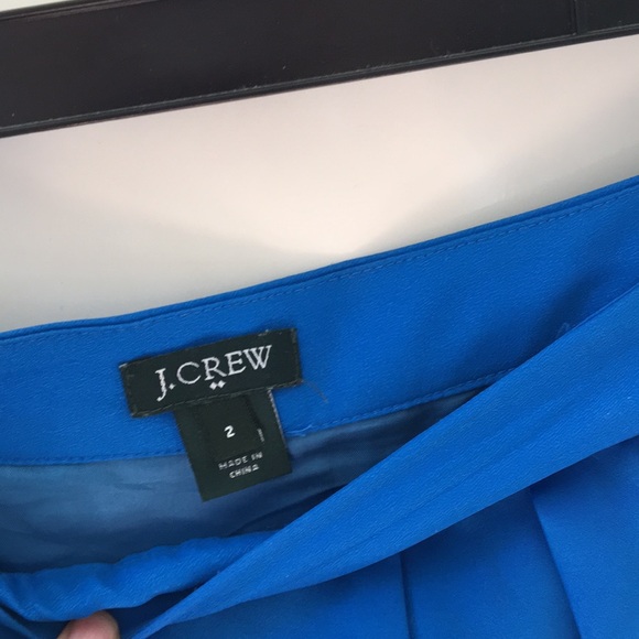 J. Crew Colorblock Mini Skirt - Picture 3 of 3